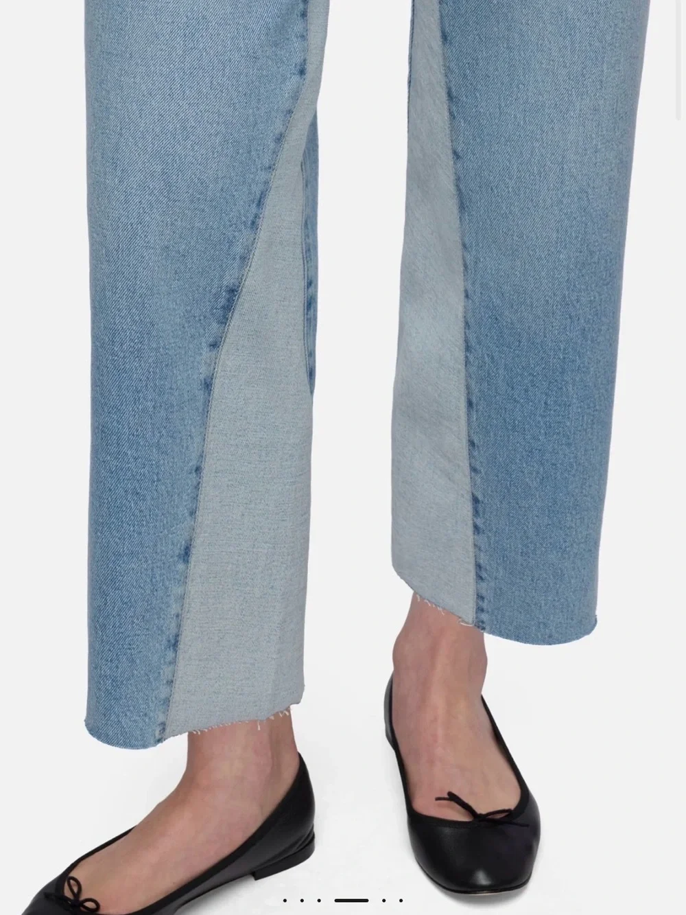 PANELED STOVEPIPE STRAIGHT ANKLE - Seabreeze - size 28